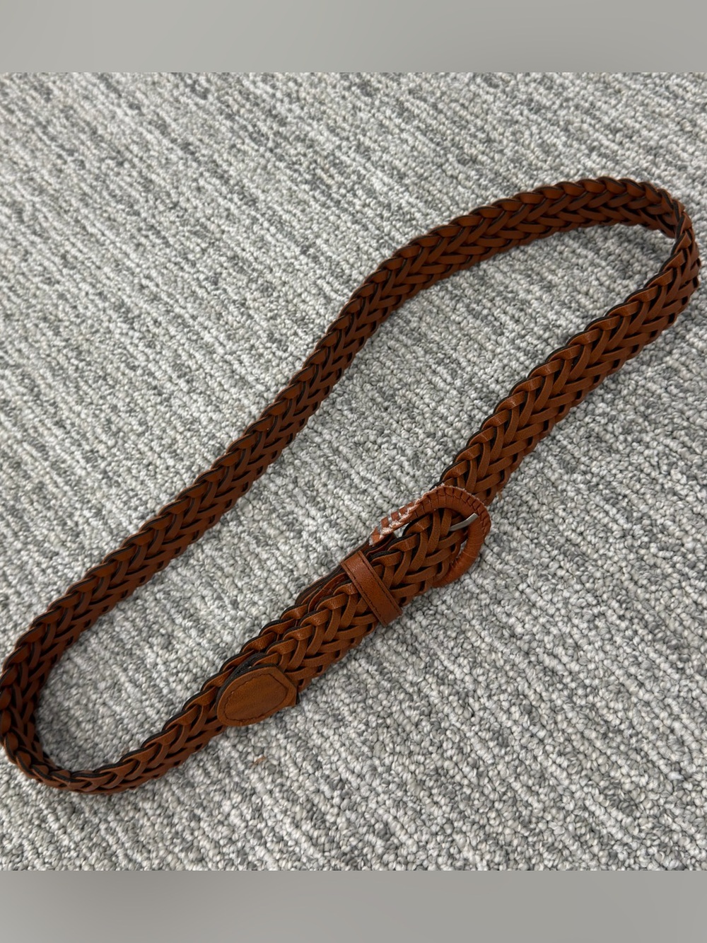 Braided Brown Belt